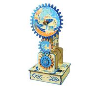 3D Wooden Puzzles, Engine 3D Wooden Puzzle STEM Experiment Craft Encourages Creativity Imagination Learning