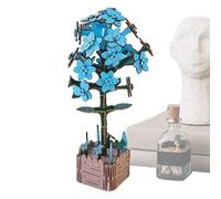 3D Wooden Puzzles - Flower Building Kit, Wooden 3D Puzzle | For Home Decor, Centerpieces, Projects and Family Activities