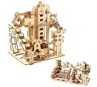 3d Wooden Puzzles For Adults,Rokr 3d Wooden Model Kits For Adultss,Marble Run With 7 Marbles,Diy Mechanical Model Construction Sets,Suitable Gifts For Teenagers And Adults. (The Lingxiao Boardwalk)