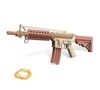 3D Wooden Puzzles for Adults, Wooden Rubber Band Gun, 3D Woodens Puzzle Gun DIY Model Building Kits for Adult, Assembly Time 6H, Creative for Adults