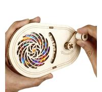 3D Wooden Puzzles - Illusion Kit | DIY Model - Rotating Education, Hands On Science Construction Aid Boys Girls Home School Classroom Family Fun