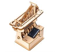 3D Wooden Puzzles Kids for Adults Teens, Solar Marble Run Wooden Model Kits, DIY Assembly 3D Puzzles Mechanical Model Kits Birthday Gifts Home Décor