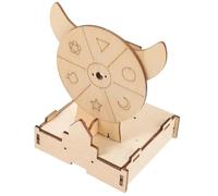 3D Wooden Puzzles, Lucky Wheel 3D Wooden Puzzle For STEM Science Experiment Craft Cut Easy Assembly