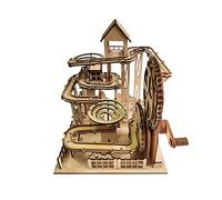 3D Wooden Puzzles Marble Run Kit,Mechanical Assembly Model Building Kits, DIY Assembly Creative Model Kits, For Adults Teens Gifts 255pcs.