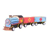 3D Wooden Puzzles, Train 3D Wooden Puzzle Steam Science Experiment Craft Learning Scientific Principles