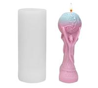 3D Worlds Cup Silicone Mold for Candles, Soap Making, 3D Silicone Candle Molds, Chocolate Baking Molds, Food Grade Resin Casting Mould, Easy Demoulding, for Craft, Home Decoration, Art Projects