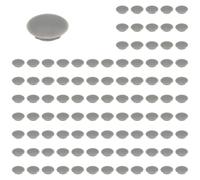 3D24, 100x Cover Cap, 20 x 4, Plastic PA, Grey | 20 x 4 mm; type I; attachable; weight: 100 g