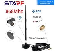 3dBi 868MHz for OMNI-Directional Indoor Antenna with 11-Foot Cable and Magnetic Base, Compatible with RAK 2, Nebra Indoor, and Bobcat 300 Helium Hotspot Miners