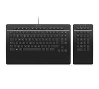 3Dconnexion Pro with Numpad keyboard Office USB + RF Wireless + Bluetooth QWERTY English Black