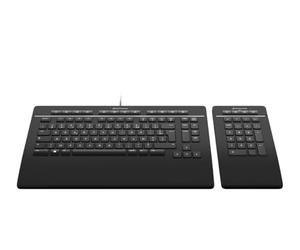 3Dconnexion Keyboard Pro with Numpad, US International (QWERTY)