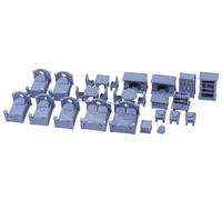 3DEGOS Tavern Furniture Set Set DND Terrain 28mm for Dungeons and Dragons, D&D, Pathfinder, Warhammer 40k, RPG, Miniatures, Age of Sigmar, Tabletop, D and D, Dungeons and Dragons Gifts