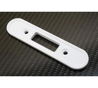 3DEXL Angle Mount Bracket for Google Nest 2nd Gen Doorbell, White, 30 Deg