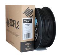 3DFILS - Matte Black PETG Filament for 3D Printing (1.75mm / 1kg, Matte Black)
