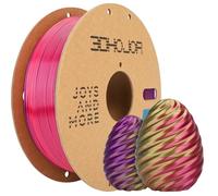 3DHoJor 1.75mm Red Gold Purple Silk Triple Color PLA 3D Printer Filament 1KG (2.2lbs) +/- 0.03mm Dimensional Accuracy