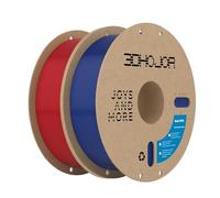 3DHoJor Basic PETG Filament 1.75mm 1kg*2 Bundle for 3D Printers,Red+Blue