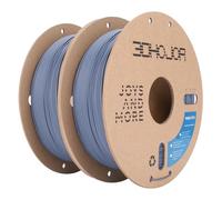 3DHojor Matte PLA Filament 1.75mm 1KG*2 for 3D Printers(Matte Gray 2Pack)