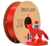 3DHoJor PLA Pro Filament 1.75mm,3D Printer Filament,1kg Cardboard Spool (2.2lbs), Fit Most FDM 3D Printer, Red