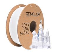 3DHoJor PLA Pro Filament 1.75mm Cold White,3D Printer Filament,1kg Cardboard Spool (2.2lbs), Fit Most FDM 3D Printer