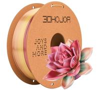 3DHOJOR Silk PLA 3D Printer Filament Silk Shiny Fast Gradient Color Change Rainbow Multicolor-Tulipa