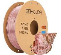 3DHoJor Silk PLA Filament 1.75mm Gold Silver Copper Triple Color PLA 3D Printer Filament 3 in 1 Coextrusion 1KG Spool(2.2lbs) 3D Printing Filament Dimensional Accuracy +/- 0.03mm