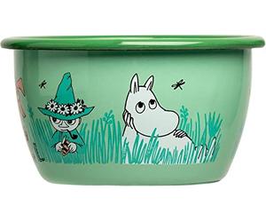 3dl Muurla Boys in the garden enamel bowl