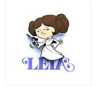 3DLightFX Star Wars Princess Leia Mini 3D Deco Light