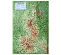 3DMAP - Le Parc Naturel Régional des Volcans d'Auvergne - Raised-relief map