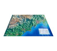 3DMAP - L'hérault - Raised-relief map