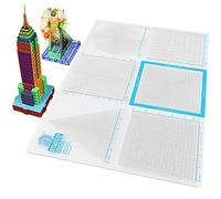 3Dmate Base - Transparent 3D Pen Mat 18 x 12 Inches with Fuse and Join Area - Flexible Two-Sided Heat-Resistant Silicone - 3D Pen Accessories Compatible with Stencils - STEM Activity for Kids, Adults