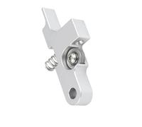 3DPLady Titan Aero Idler Arm Made of Metal V2 - Tension Lever for All Metal Titanium Aero Extruders such as Artillery Sidewinder X1/X2/Genius/Hornet (Silver)