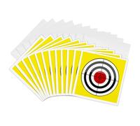 3dRose gc_23420_2 6 x 6-Inch"Bullseye" Greeting Card (Pack of 12)