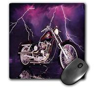 3dRose LLC Picturing Harley-Davidson Motorcycle Pattern Mouse Pad (mp_8332_1)