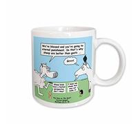 3dRose Matthew 25 31-46 Sheep and Goat Metaphor Mug, Ceramic, Multi-Colour, 11.43 x 8.45 x 12.7 cm