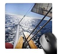 3dRose mp_10567_1 8 x 8-Inch Sailing in The Galapagos Mouse Pad