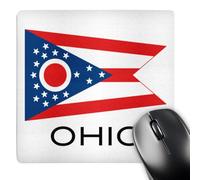 3dRose mp_107385_1 8 x 8-Inch Ohio State Flag Mouse Pad