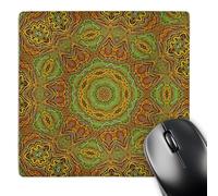 3dRose mp_11721_1 8 x 8-Inch Kaleidoscope B Mouse Pad