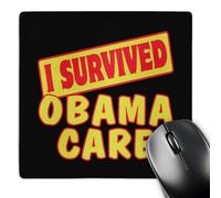 3dRose mp_118142_1 8 x 8-Inch I Survived Obamacare Survial Pride and Humor Design Mouse Pad