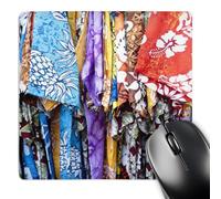 3dRose mp_143942_1 8 x 8-Inch Hawaiian Shirts Display at Market Place - Us12 Dgi0044 - Daisy Gilardini Mouse Pad