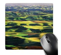 3dRose mp_147758_1 8" x 8" Contour Farming in Palouse Farm Washington USA Us48 Aje0054 Adam Jones Mouse Pad