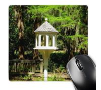 3dRose mp_155296_1 8" x 8" A Victorian Influenced Bird Feeder is a Lovely Garden Focal Point at Edisto Memorial Gardens. Mouse Pad