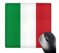 3dRose mp_158341_1 8" x 8" Flag of Italy Square. Italian Green White Red Vertical Stripes European Europe World Travel Souvenir Mouse Pad