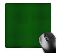 3dRose mp_159855_1 8" x 8" Dark Bottle Green Plain Simple One Single Solid Color Hunter Green Mouse Pad