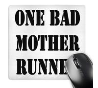 3dRose mp_161096_1 8" x 8" One Bad Mother Runner Mouse Pad