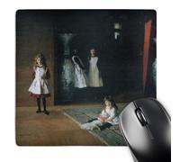 3dRose mp_169719_1 8" x 8" The Daughters of Edward D. Boit 1882 Xjohn Singer Sargent Mouse Pad