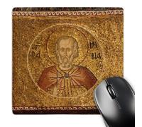 3dRose mp_187077_1 8" x 8" Byzantine Mosaic in The Kariye Chora Museum Mosque Istanbul Turkey Mouse Pad