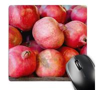 3dRose mp_190290_1 8" x 8" California Fruit Stand. Fresh Pomegranates. Mouse Pad