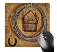 3dRose mp_190659_1 8" x 8" Usa California Bishop. Western Decor in a Rustic Cabin. Near Mouse Pad