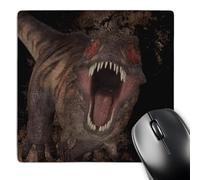 3dRose mp_201006_1 8" x 8" Tyrannosaurus Rex King Tyrant Lizard Also Known Colloquially as T Rex Mouse Pad