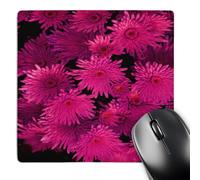 3dRose mp_20609_1 8 x 8-Inch Pretty Pink Floral Bouquet Mouse Pad