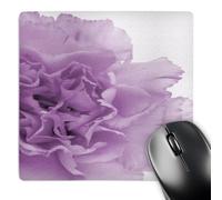 3dRose mp_20615_1 8 x 8-Inch Delicate Purple Grey Flower Mouse Pad